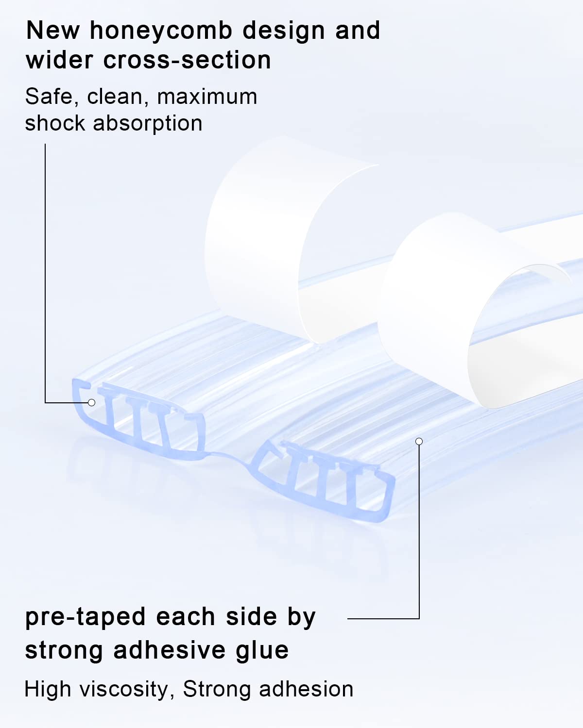 HOMREALM protects wood table corners from bumps and dents.