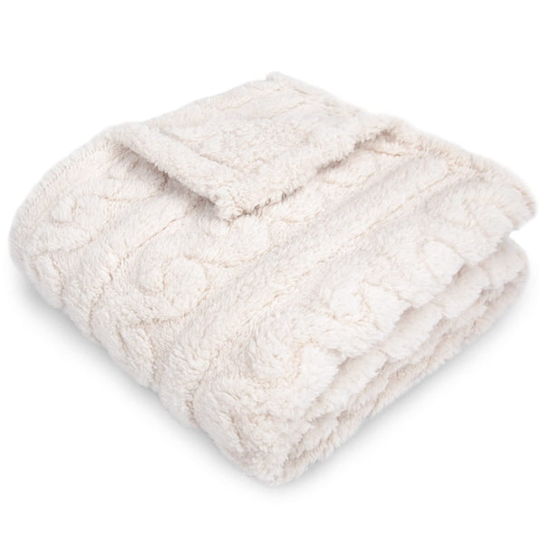 HOMRITAR baby blanket 3D feel offers secure warmth for soothing naps