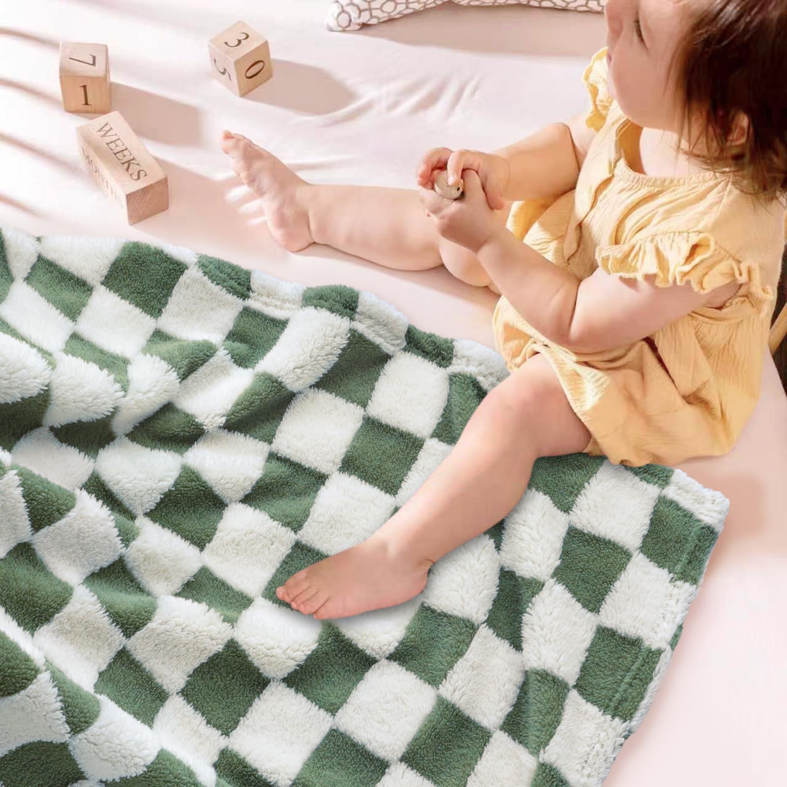 HOMRITAR unisex color keeps nursery cohesive and gift-ready.