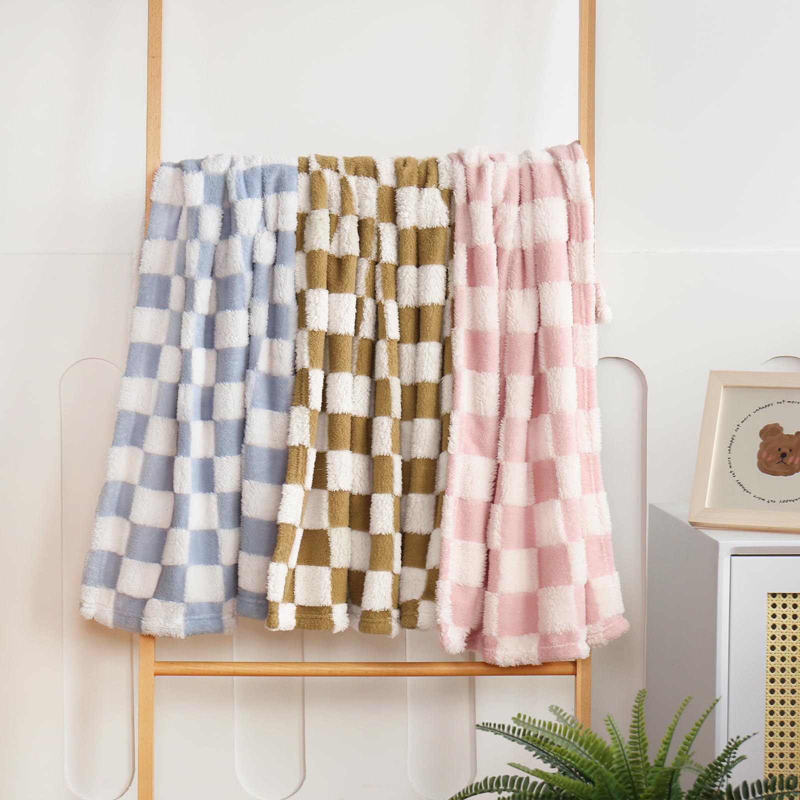 HOMRITAR blanket machine washable for easy care