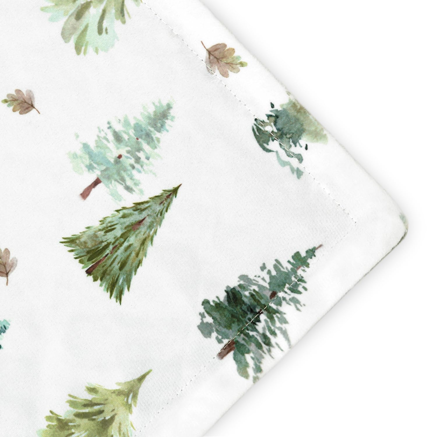 HOMRITAR double-layer dotted backing blanket in sage for breathable warmth