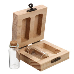 HOMSFOU umbilical cord keepsake box with compact design for baby memories.