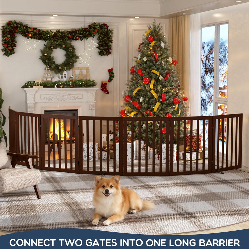 Homykic 75-inch wide gate shown in a living room doorway
