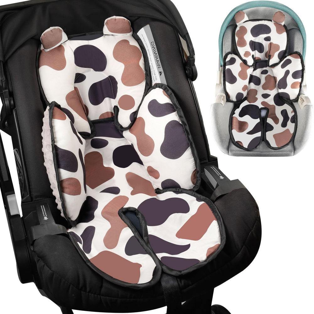 Honeau 3in1 head-body support keeps newborn stable in car rides
