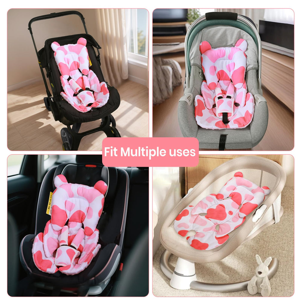 Honeau cute cow pink pattern makes a charming baby gift