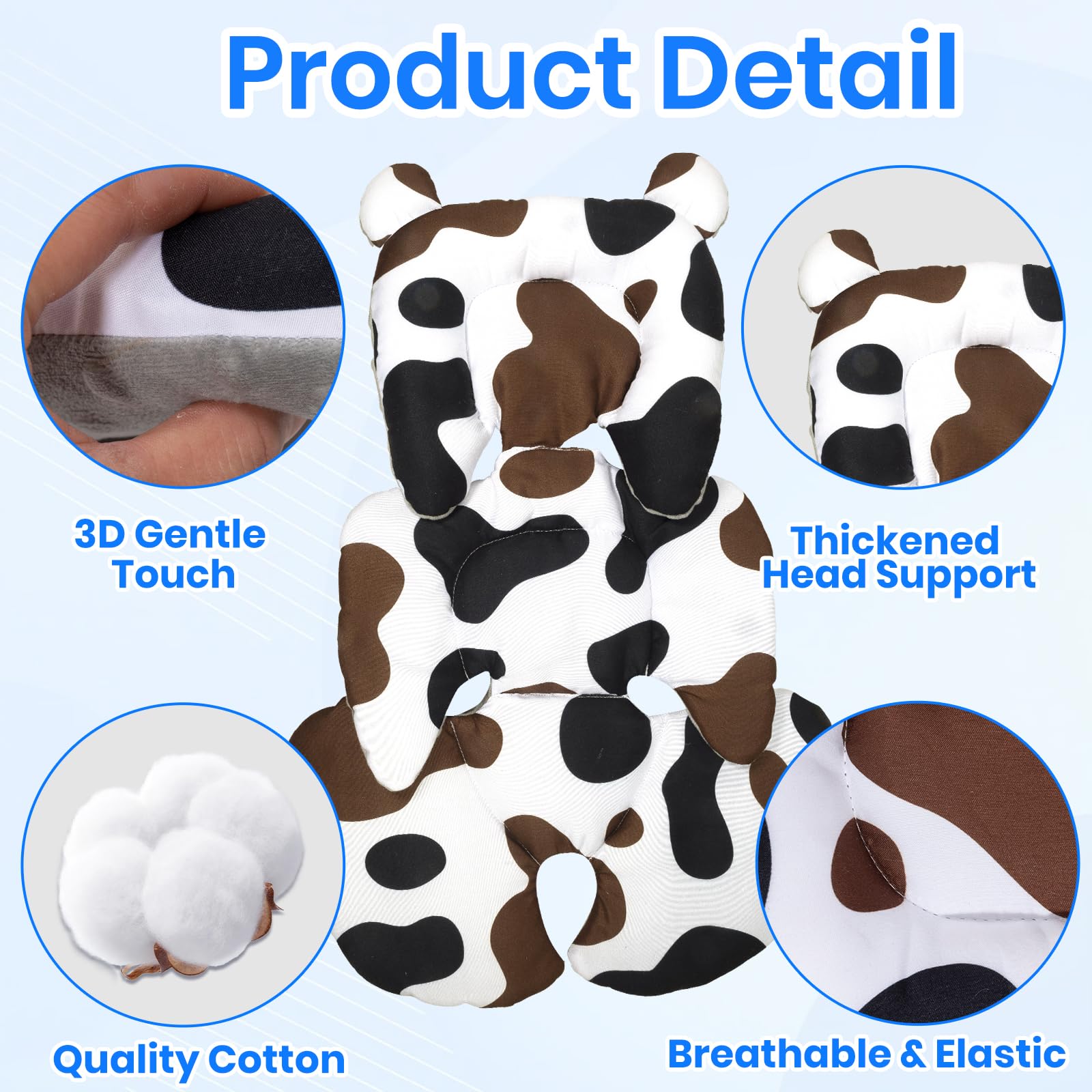Honeau double-sided fabric combines natural cotton and plush velvet for versatile use.