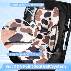 Honeau rear-side Minnky offers soft, cozy rest on the go