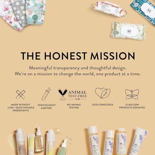 The Honest Company family-friendly bath scene bottle shows safe, comforting routine.
