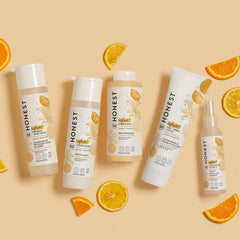 The Honest Company Nourish bottle adds almond oil for extra moisture.