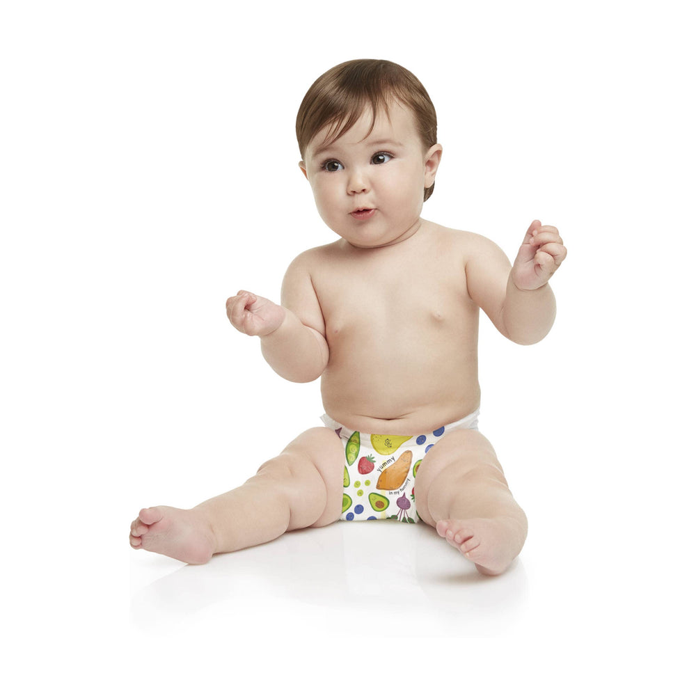 The Honest Company pandas diapers size 5 eco-packaging emphasizing sustainability