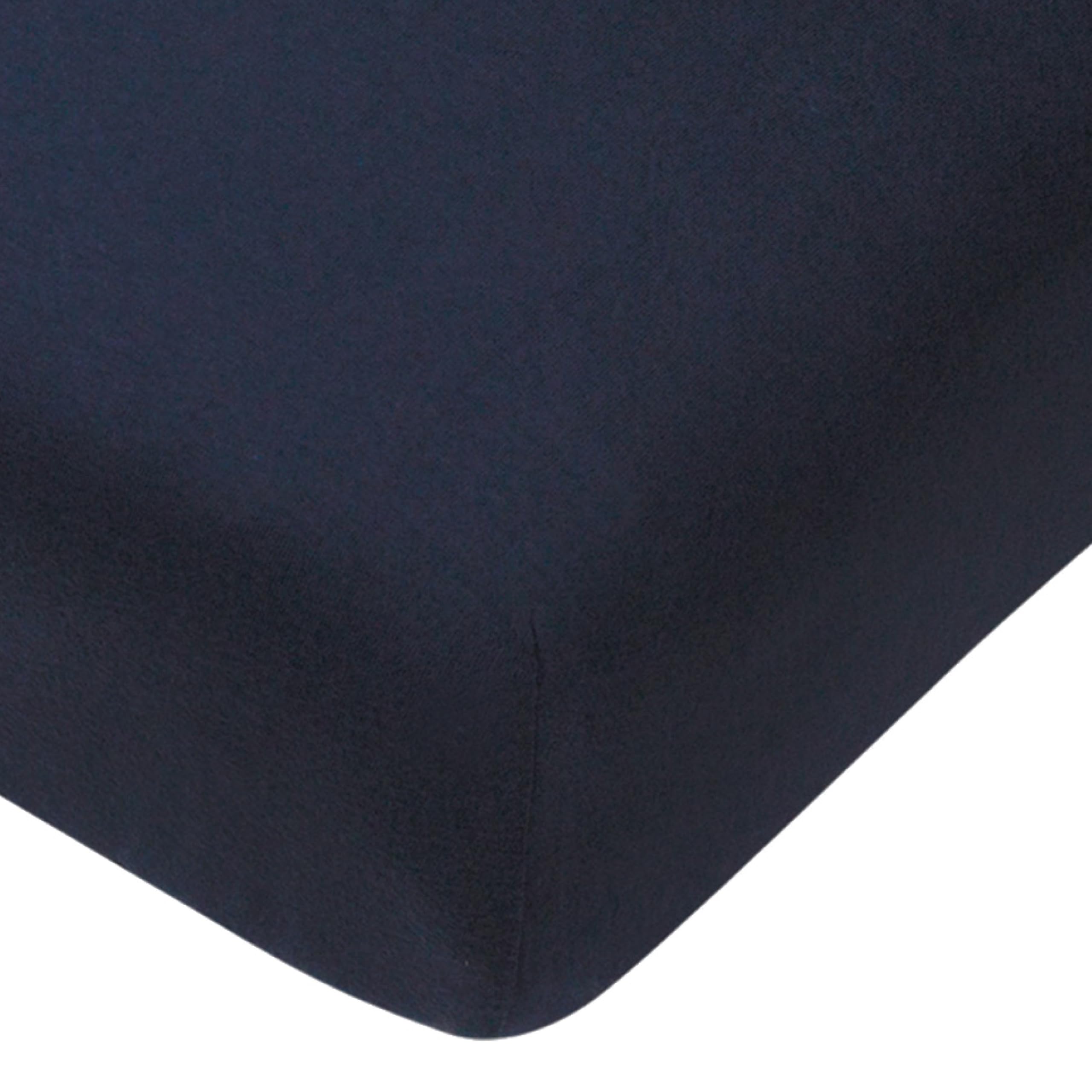 HonestBaby lavender crib sheet closeup shows soft organic cotton weave for sensitive skin