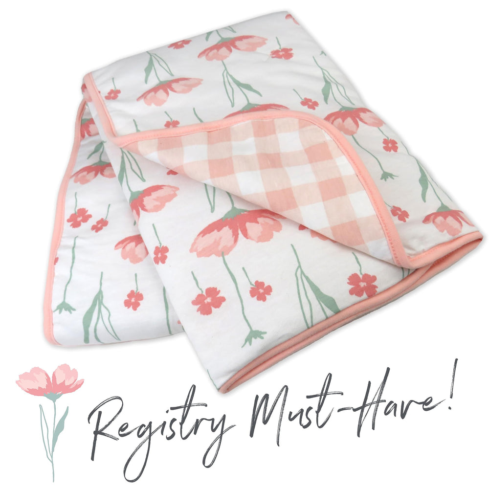 HonestBaby machine washable blanket for easy daily cleanup