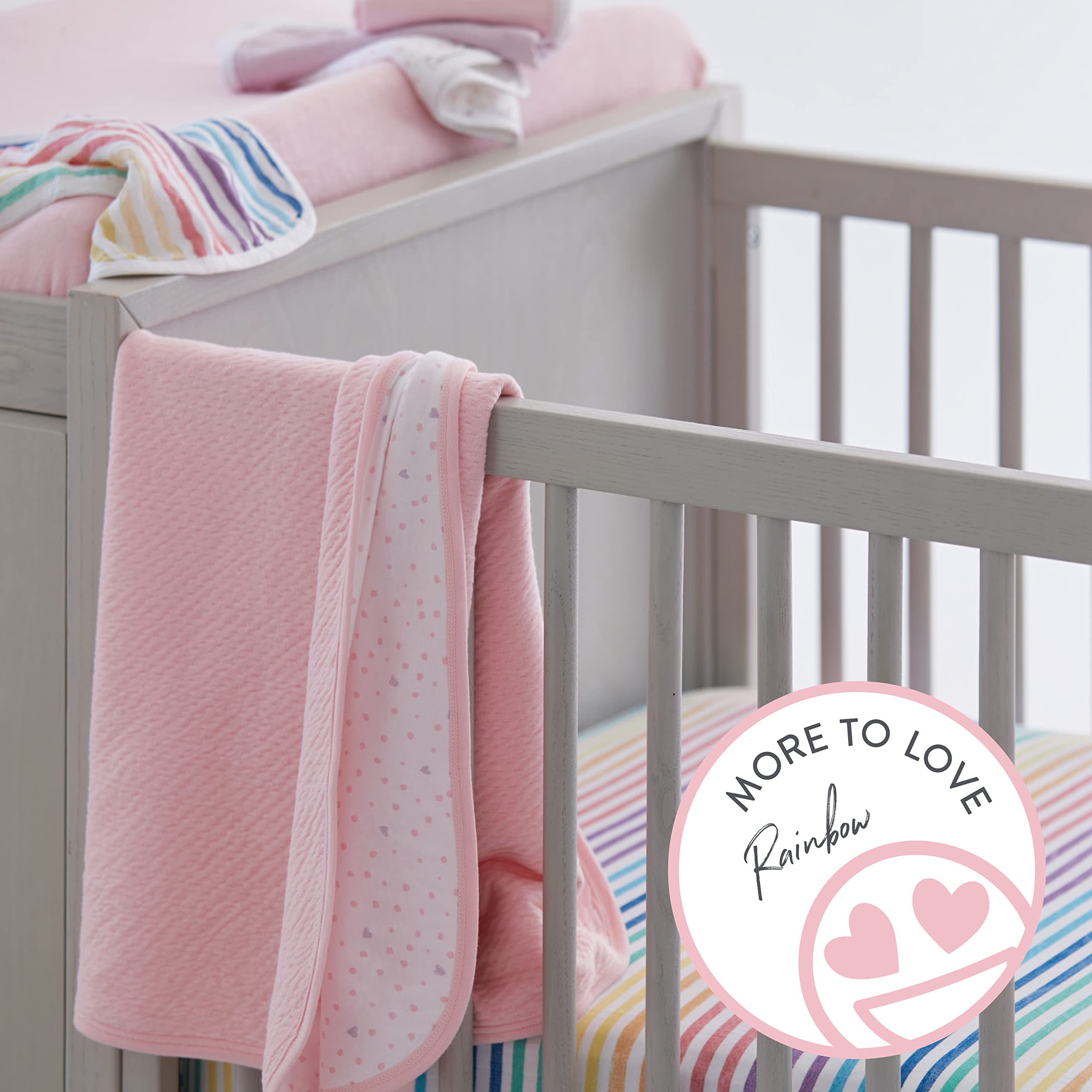 HonestBaby two-pack changing pad covers displayed for easy nursery refresh.