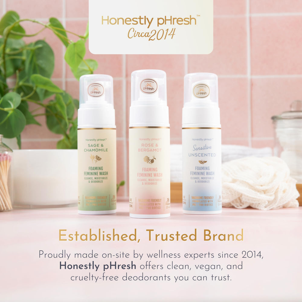 Honestly pHresh vegan and cruelty-free formula aligns with compassionate care