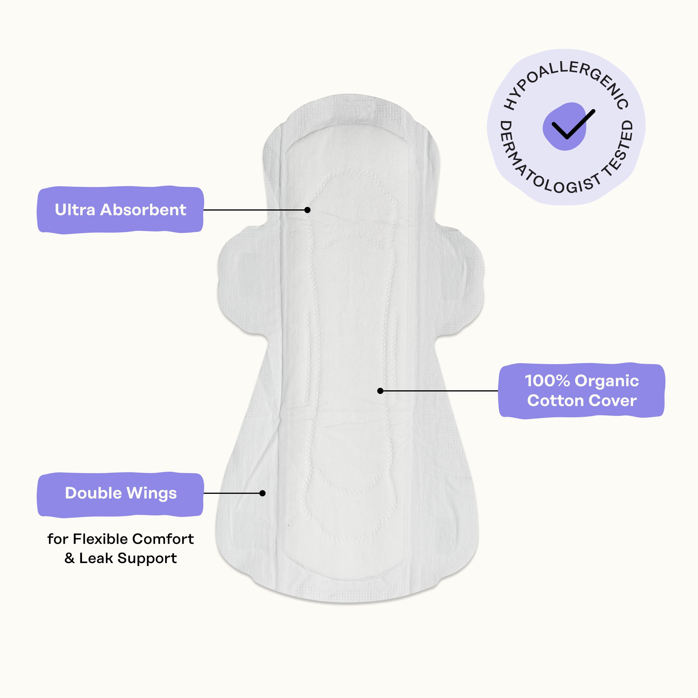 The Honey Pot essential oils-infused pad adds a calming aroma during use.