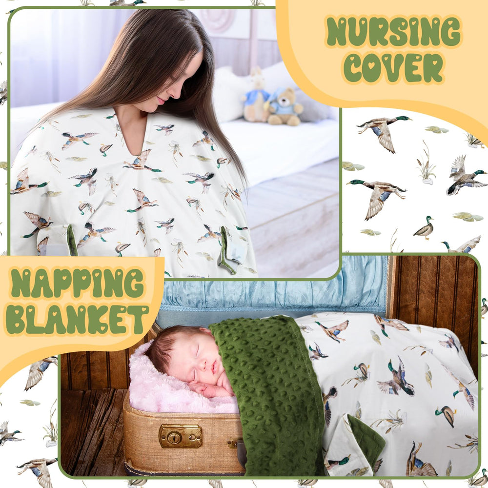 Honeydak Mallard Duck interior uses soft minky for cozy warmth