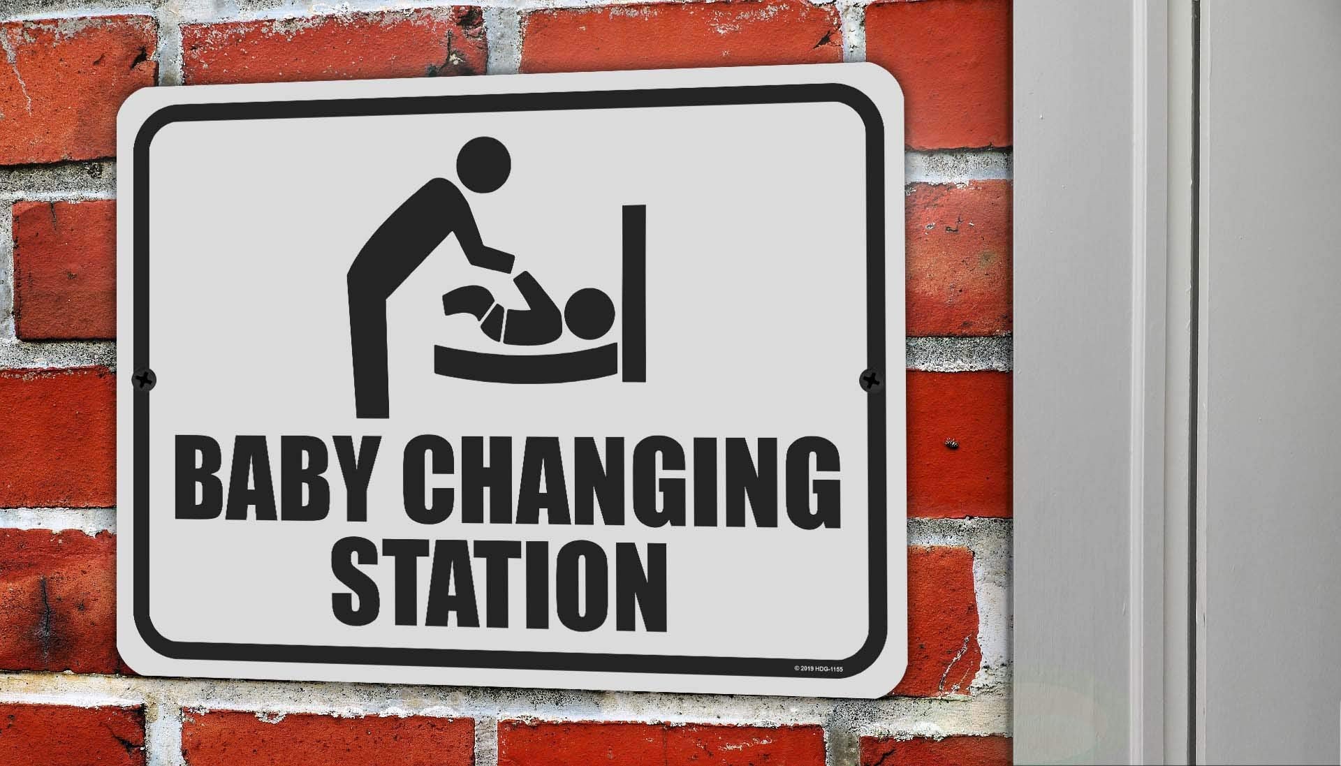 Honey Dew Gifts HDG-1158 high-visibility signage aids quick recognition in busy areas.