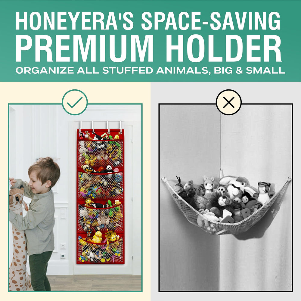 Honeyera collapsible bag measures 65.7 long by 23 wide for flexible storage
