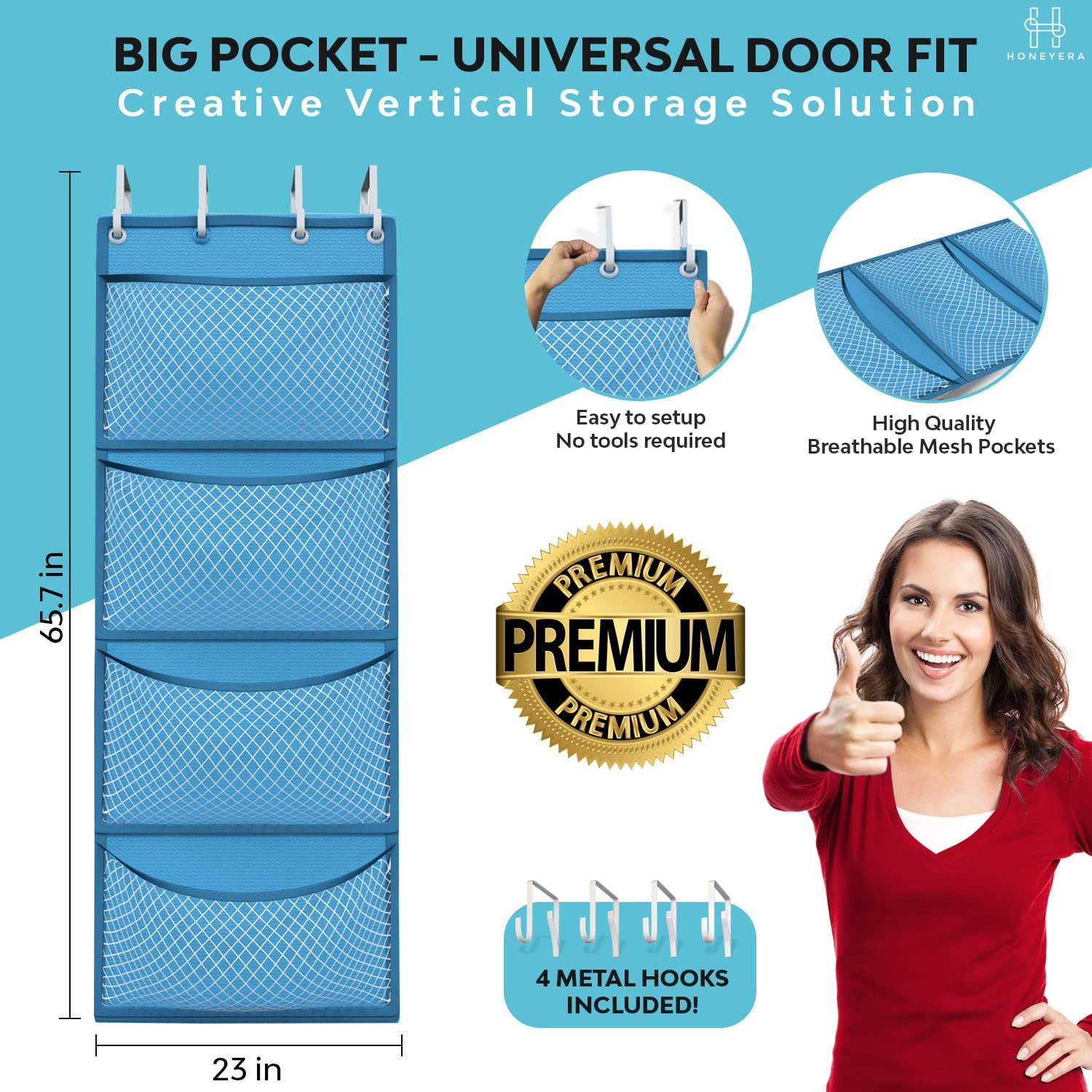 Honeyera gift-ready organizer makes a thoughtful baby shower or housewarming