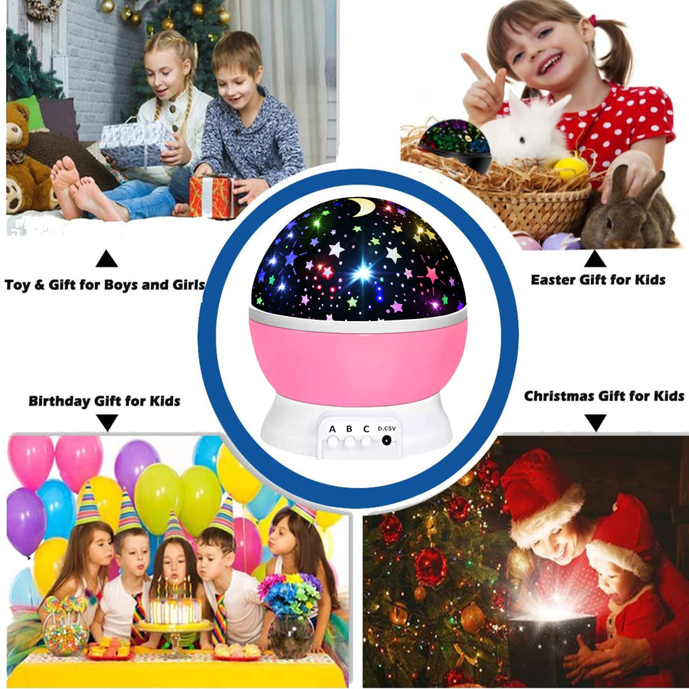 Hongid 360-degree rotating LED offers 16 color options for mood lighting.