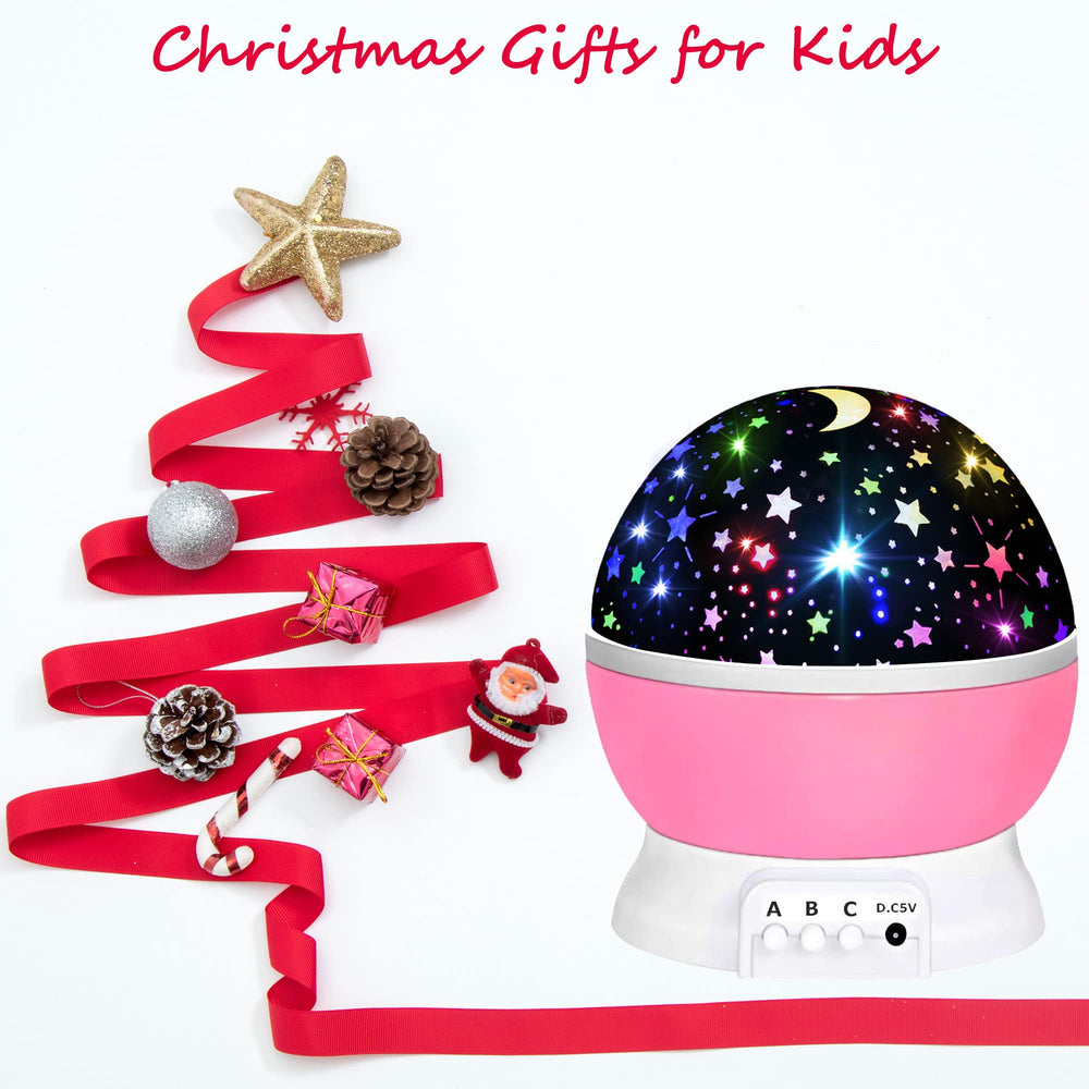 Hongid gift-friendly star projector for girls aged 2 to 9.