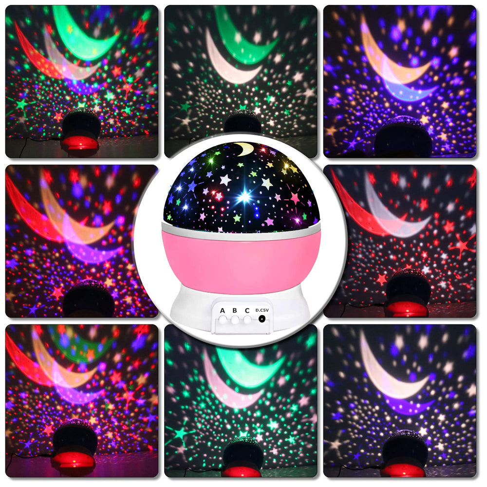 Hongid kawaii pink night light provides gentle bedtime illumination.