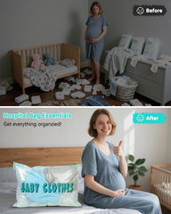HONGJIEYUAN medium organizer for diapers and wipes—easy changes.