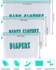 HONGJIEYUAN mesh PVC pouch—waterproof and easy to clean.