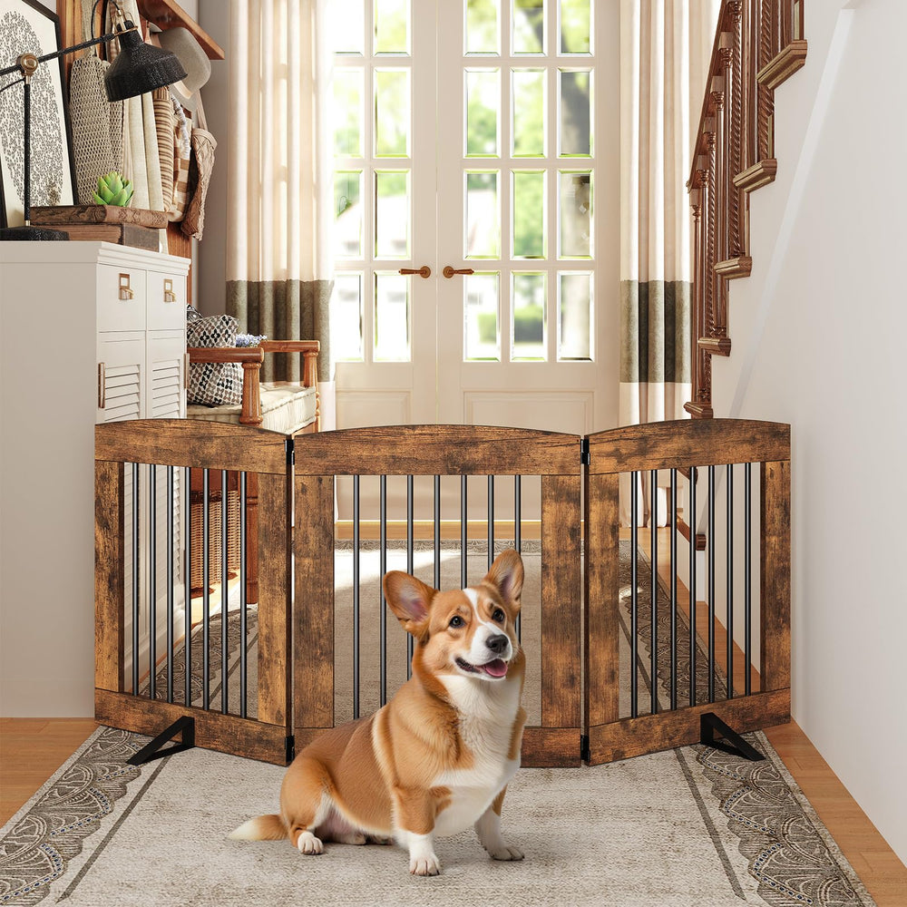 HOOBRO 3-panel gate expands from 20 to 61.4 inches