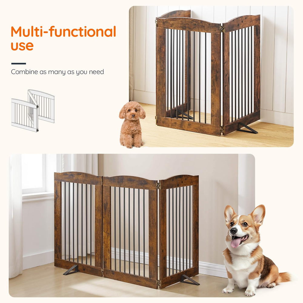 HOOBRO freestanding design protects walls during setup
