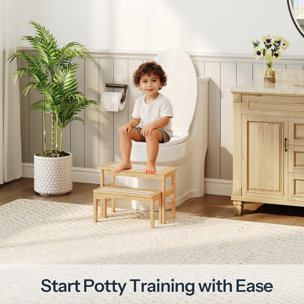 HOOBRO compact stool ships with hardware and clear instructions.