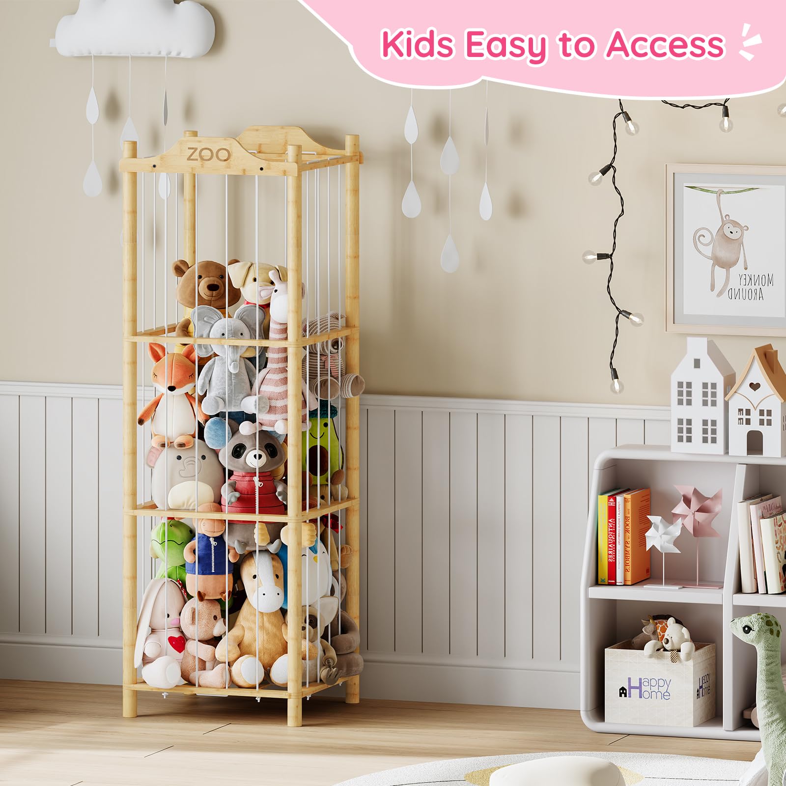 HOOBRO nursery and living room use fits diverse spaces.
