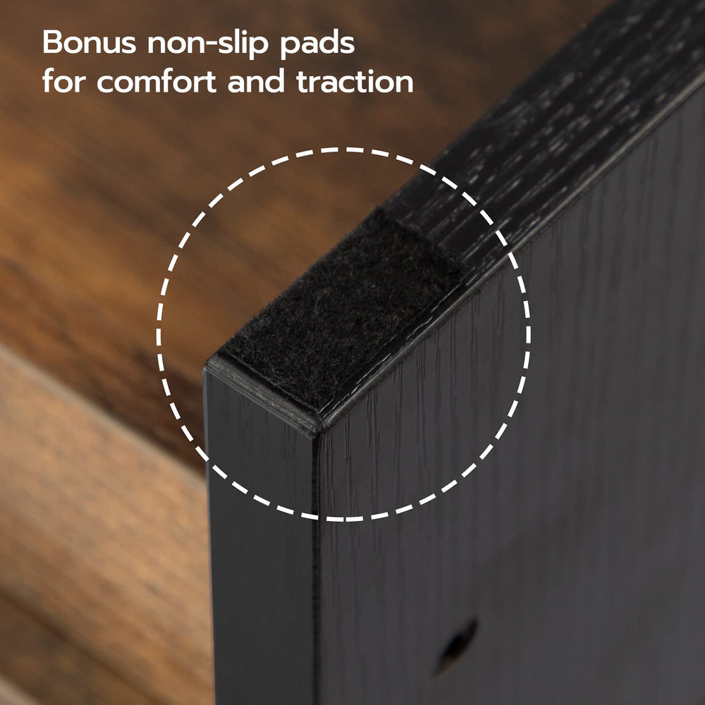 HOOBRO two-step stool supports up to 200 lb for growing kids' activities.