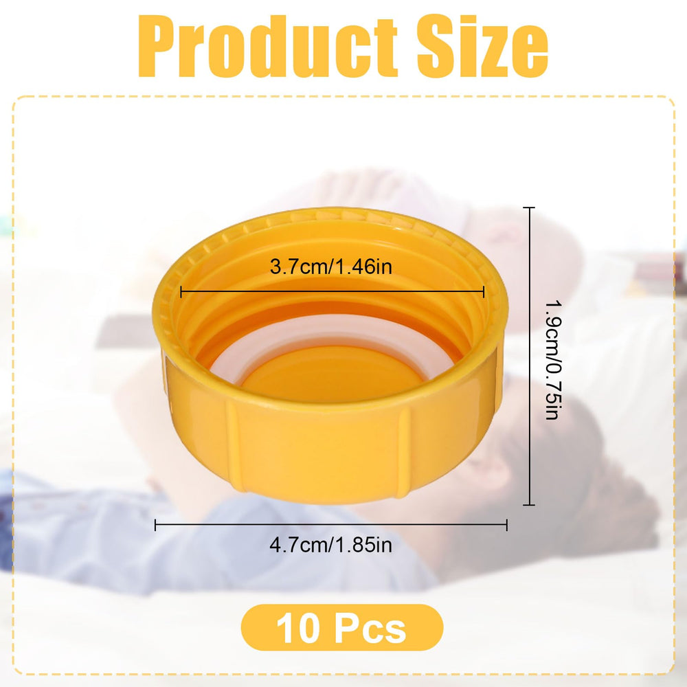 Hoohnnaa leak-proof cap with seal prevents spills and keeps milk fresh.