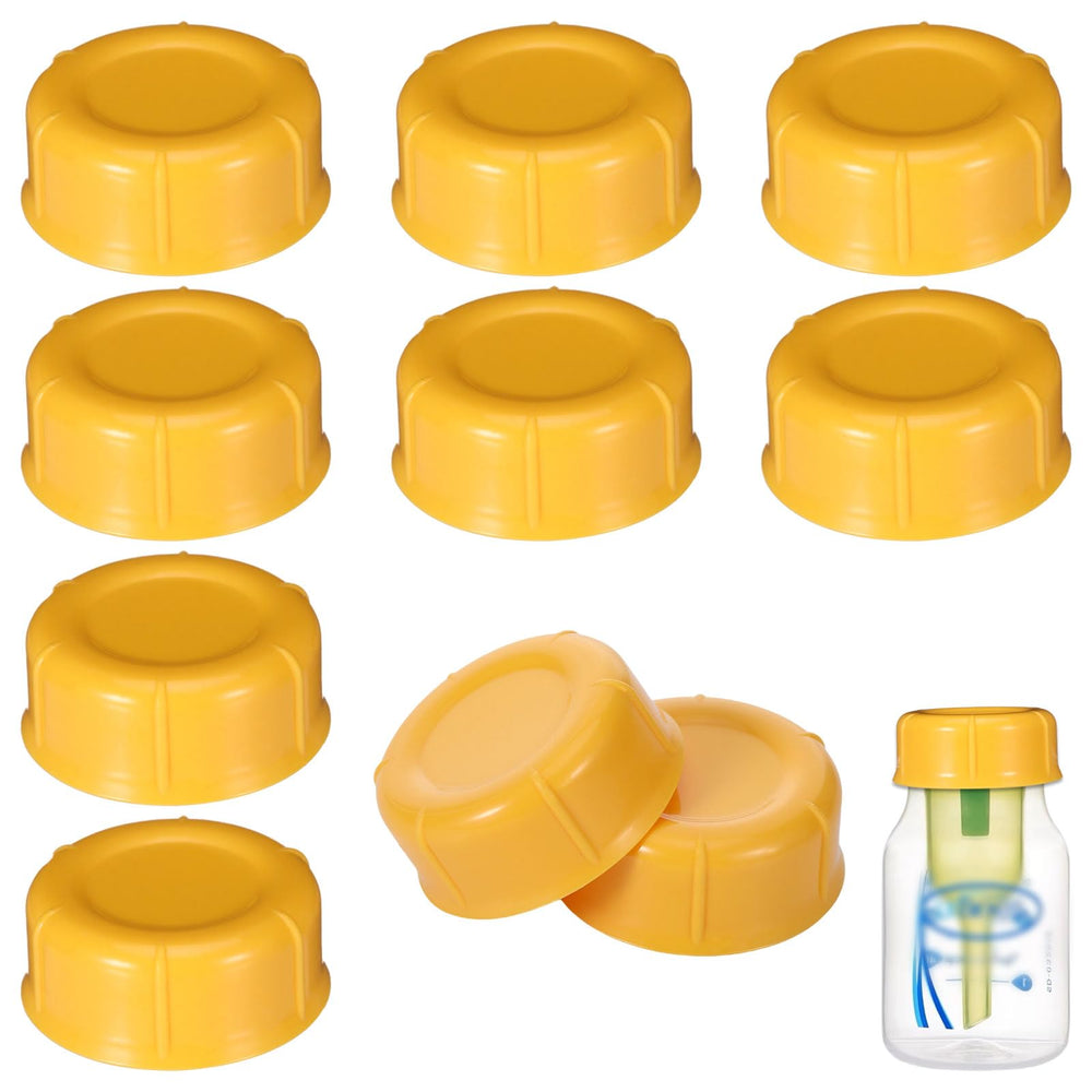 Hoohnnaa travel-compact cap offering on-the-go milk storage convenience.