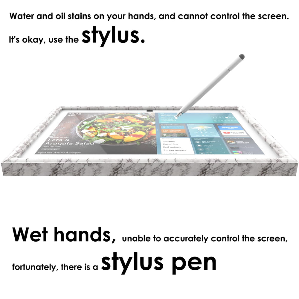 HOOKMEMO PET screen protector offers near-clear view with fingerprint resistance.
