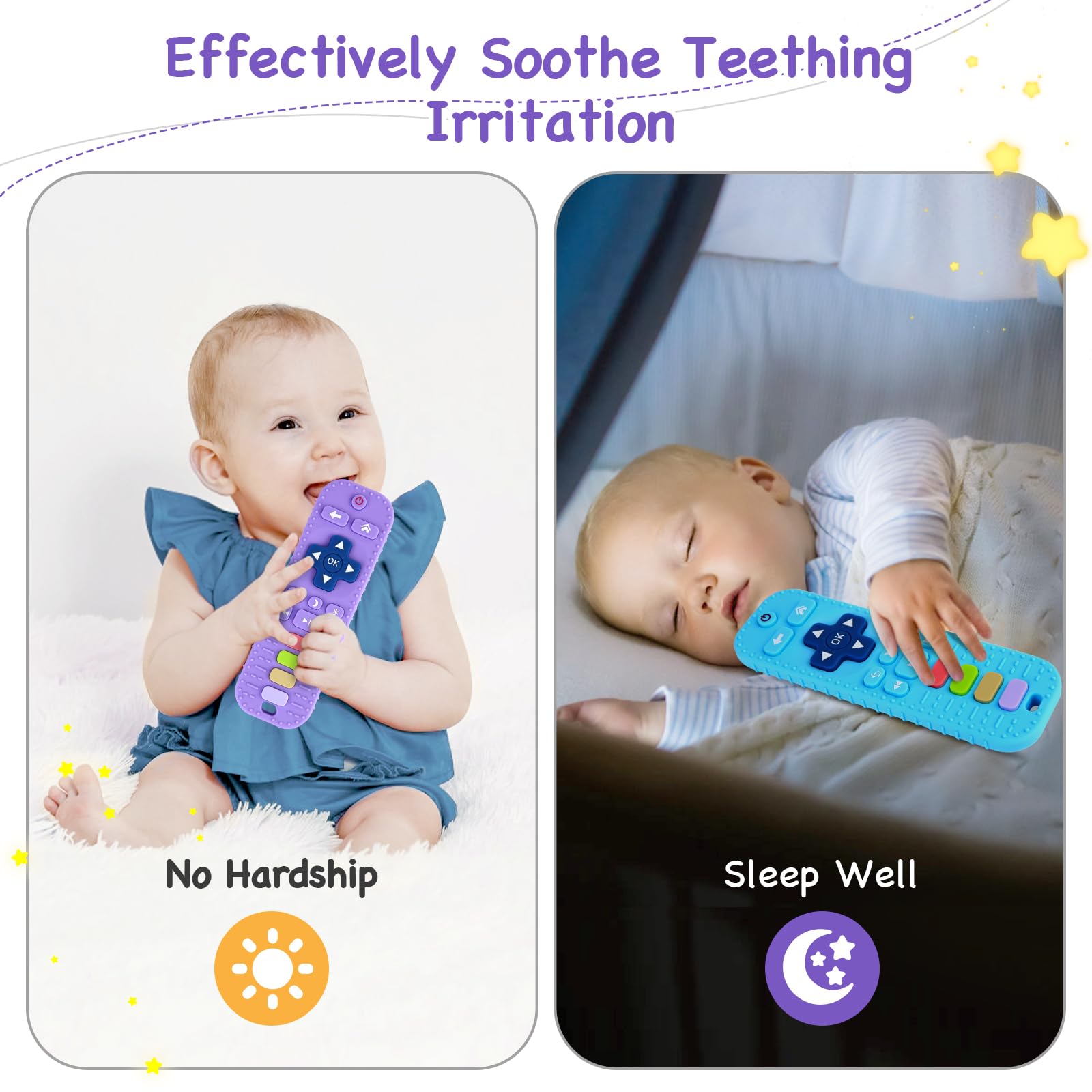Hooku sensory teether supports calm exploration and biting needs