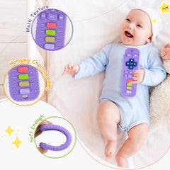 Hooku teether textures with varied bumps for sore gums relief