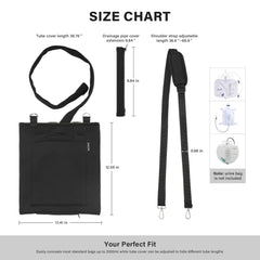 HOOMTREE adjustable shoulder strap for hands-free wear