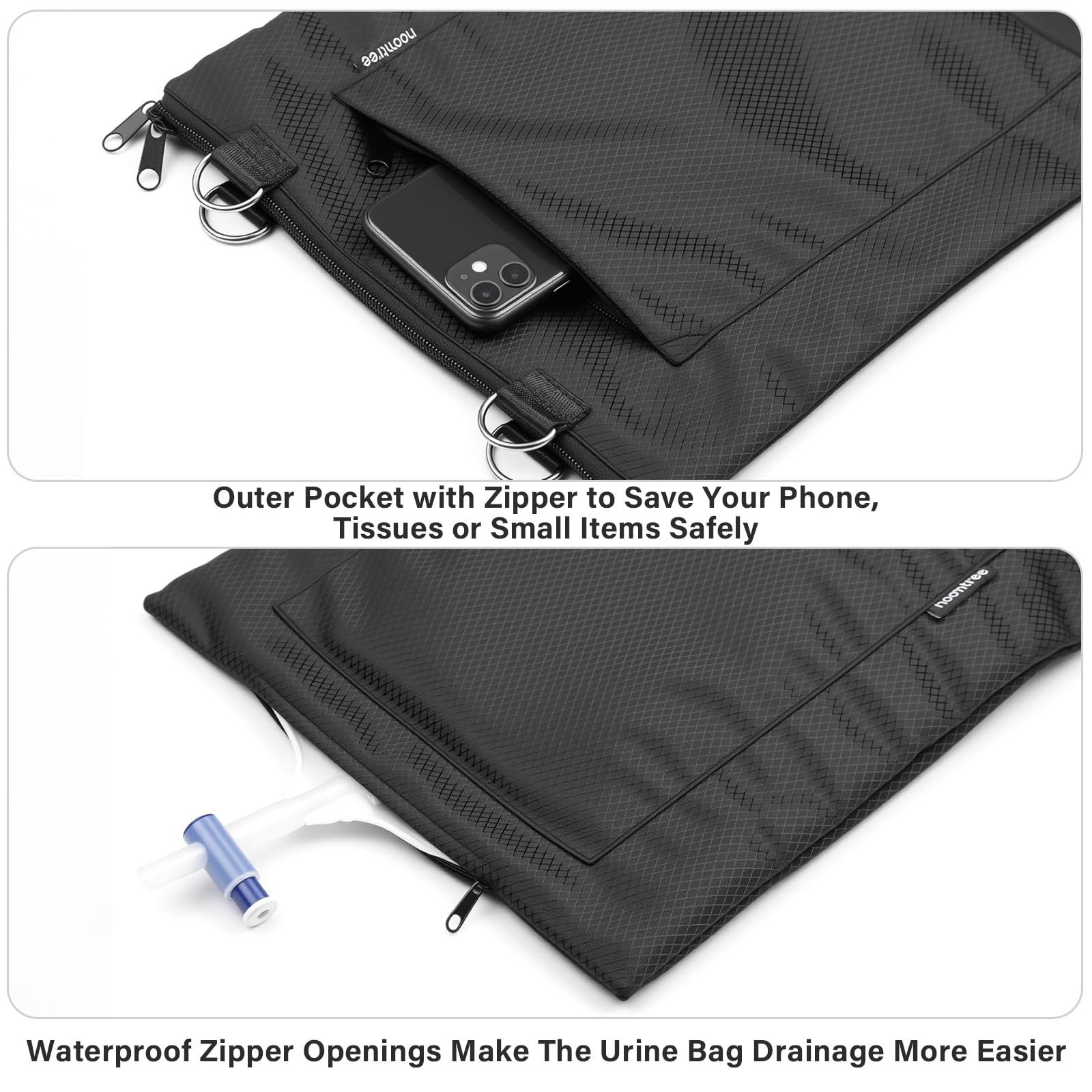 HOOMTREE external pocket stores phone and small essentials