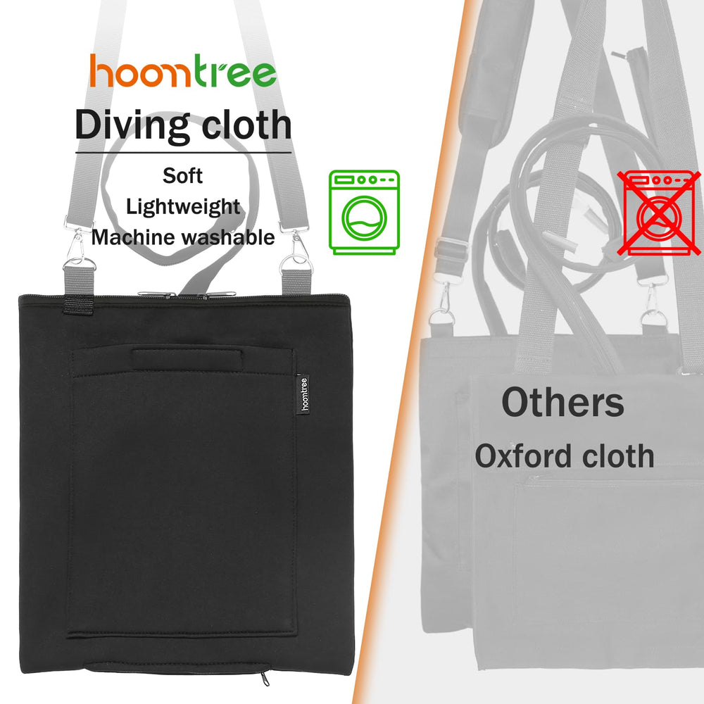 HOOMTREE external Velcro pocket for small item organization