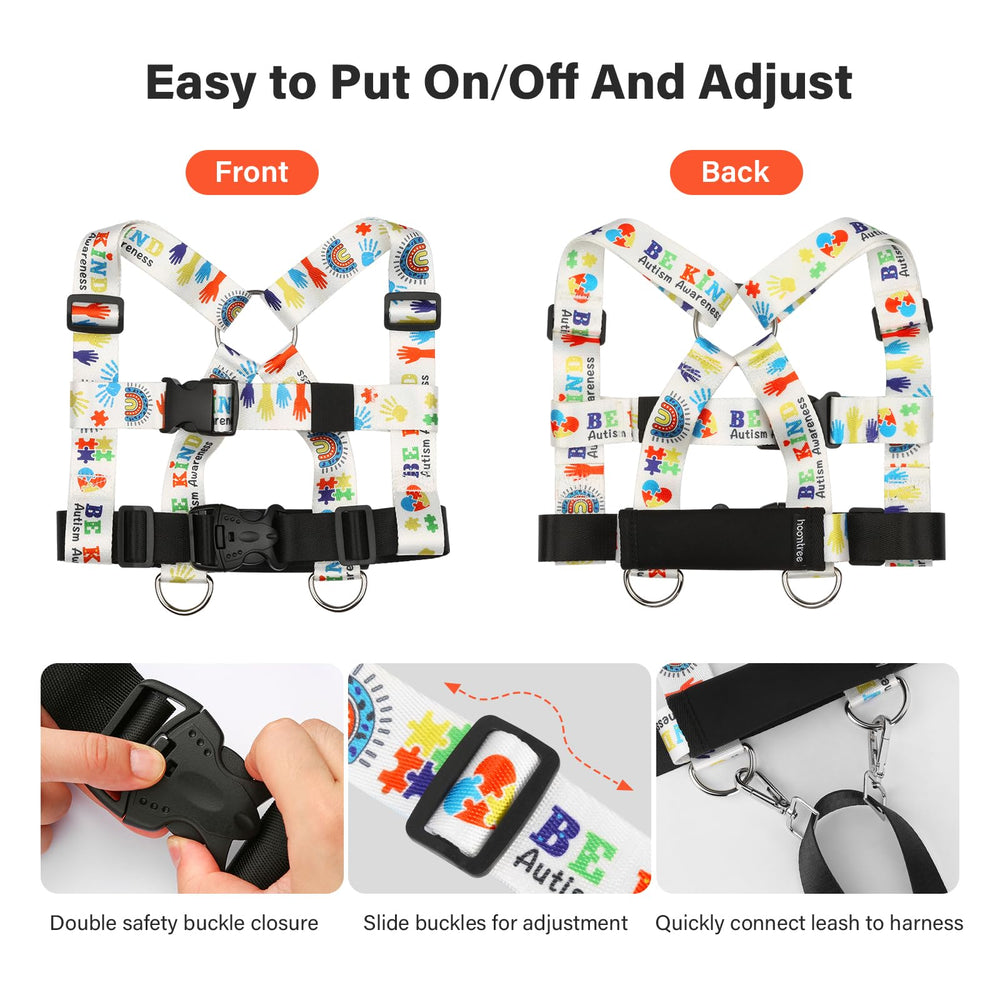 HOOMTREE safety harness soft grab handle for close contact when needed