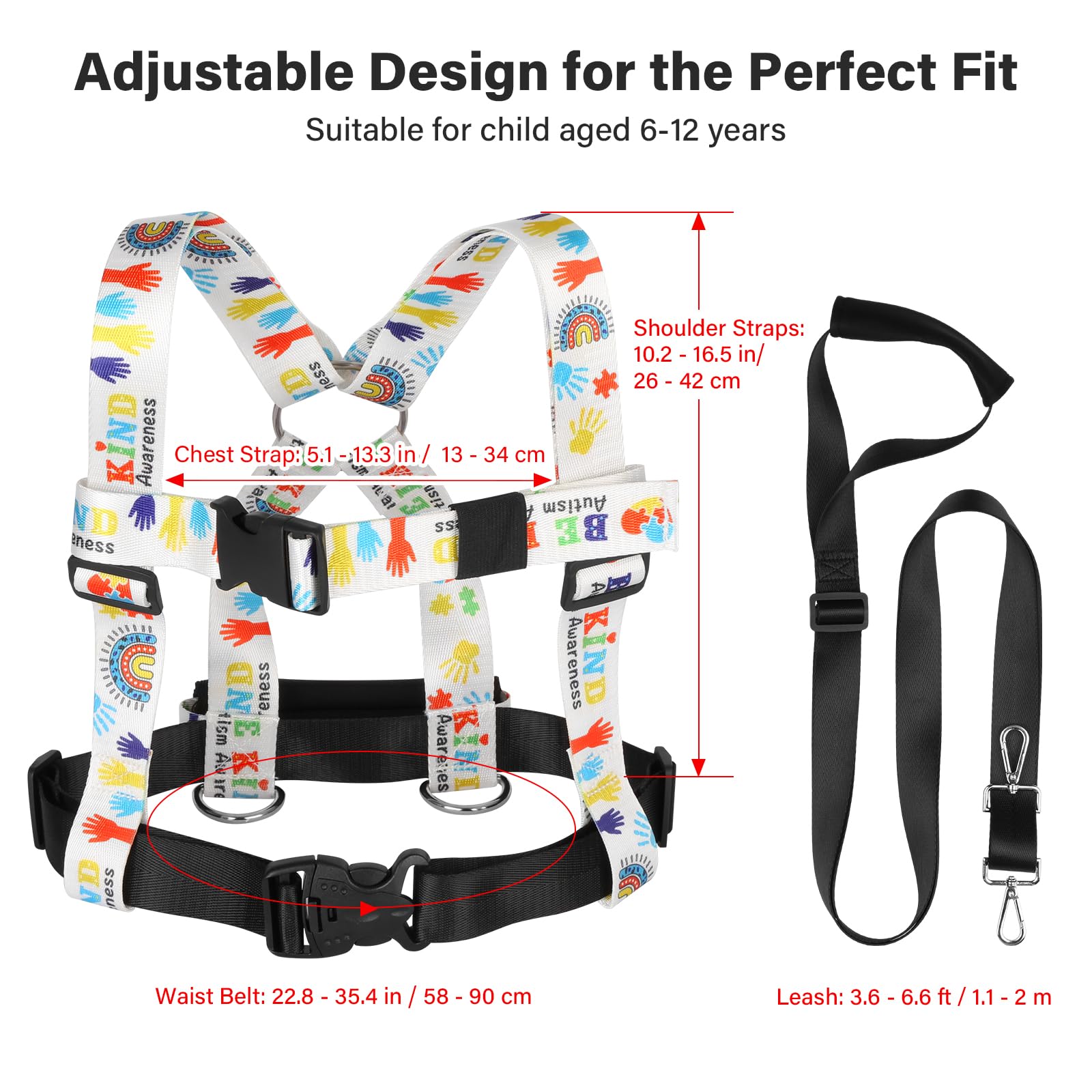 HOOMTREE adjustable straps for growing children