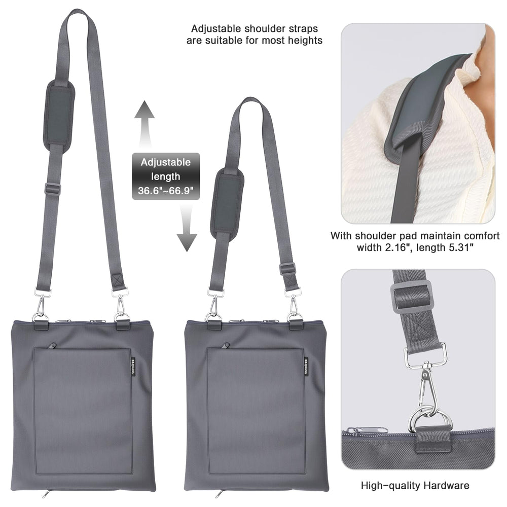 HOOMTREE bottom zipper openings simplify urine bag drainage actions
