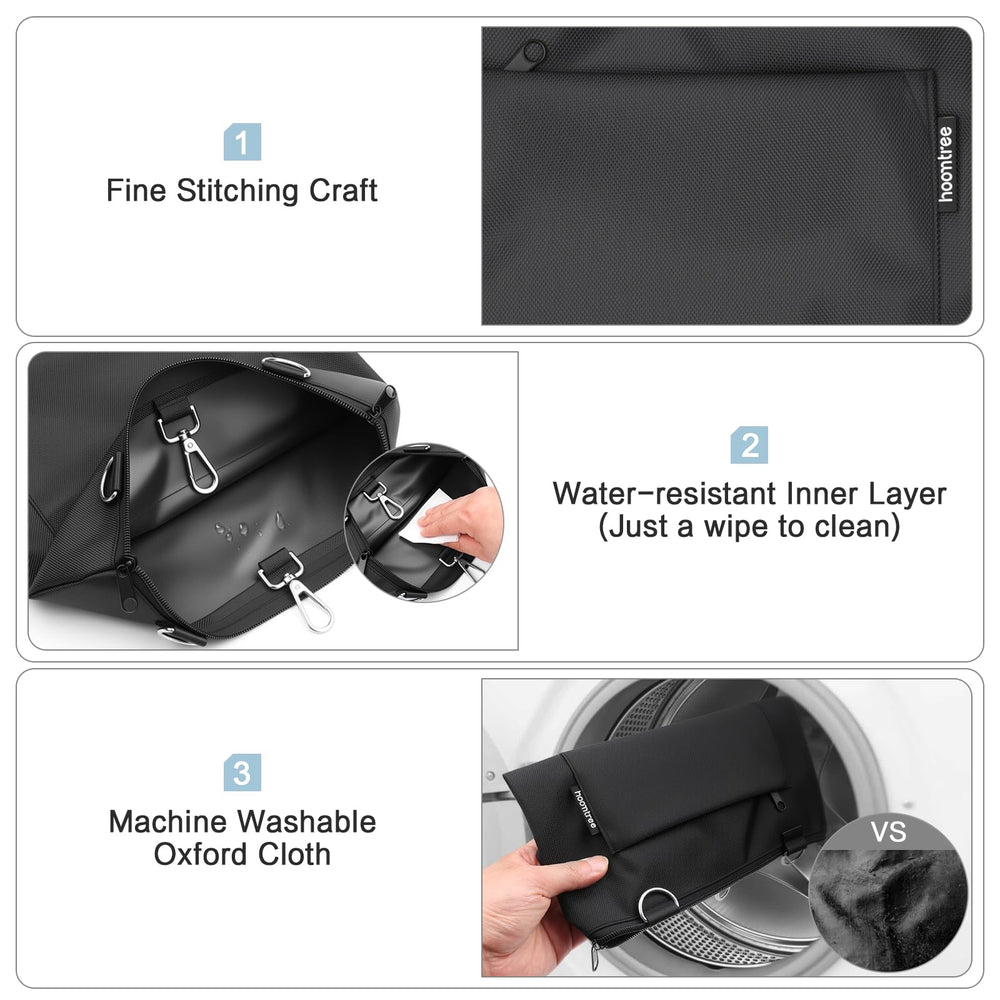 HOOMTREE Urine Bag Holder adjustable strap with shoulder pad for daily carry