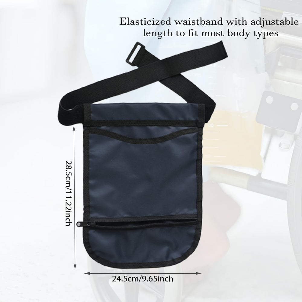 HOONHERY catheter bag holder with adjustable strap adapts to your fit for comfort.
