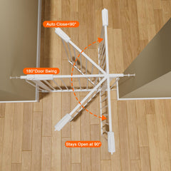 HOOOEN auto-close hinge mechanism in action