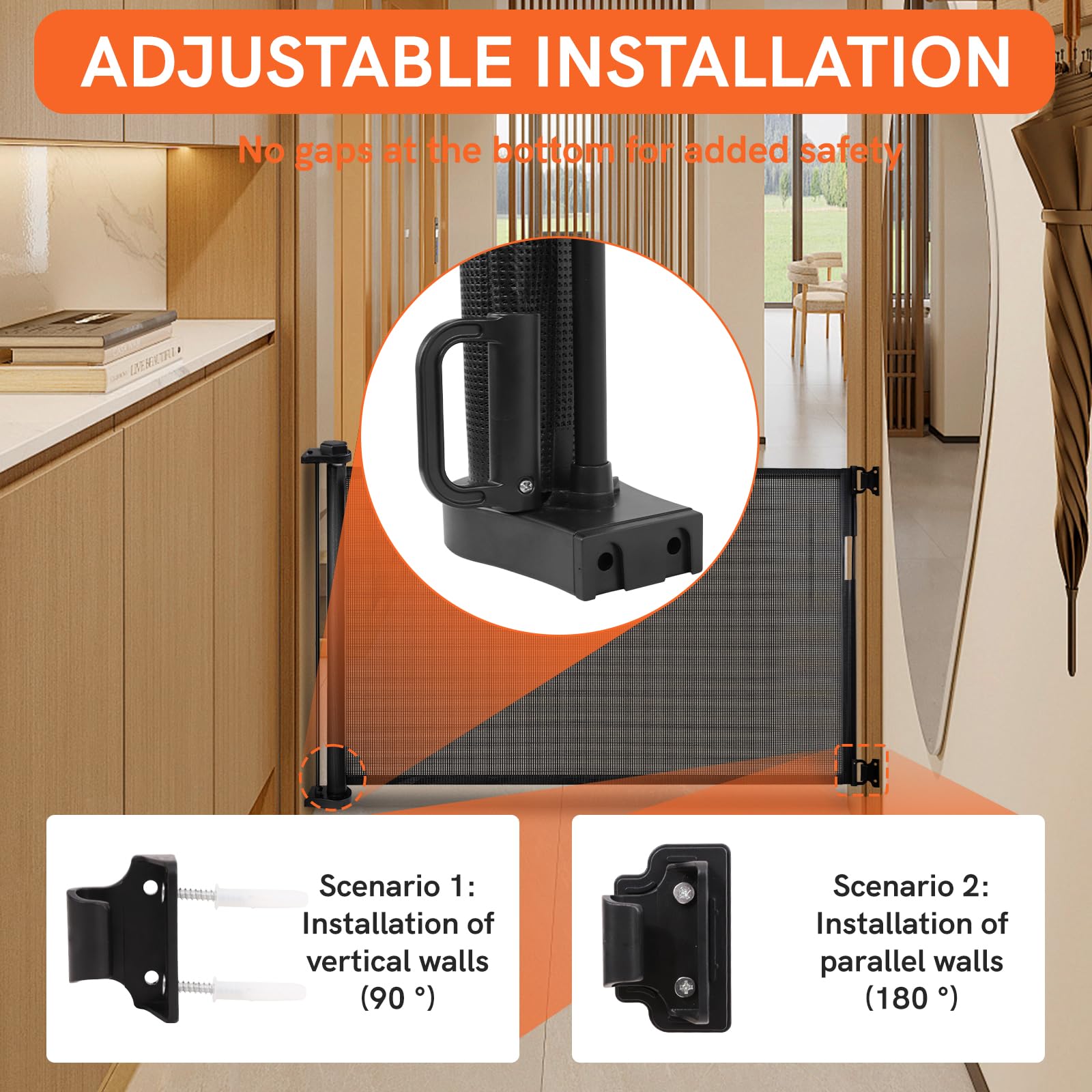 Hooomyai walk-through design allows easy passage without lifting