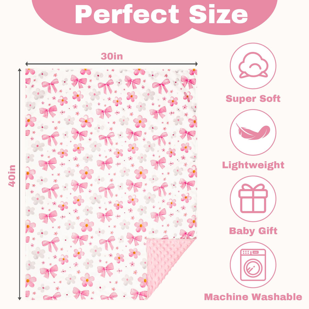 Hooyax 30x40 blanket size suitable for swaddle and travel