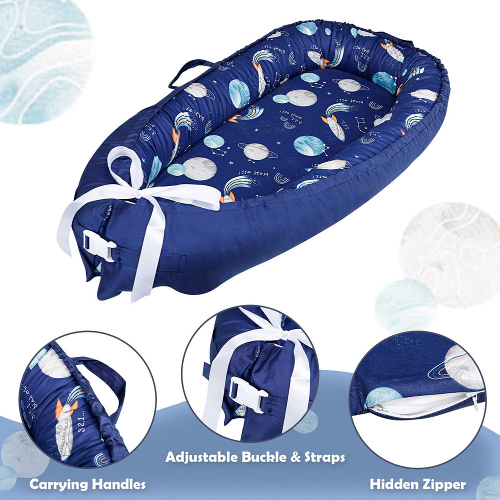 Hooyax Baby Lounger Cover 38x24.5 inch fit for most nests.